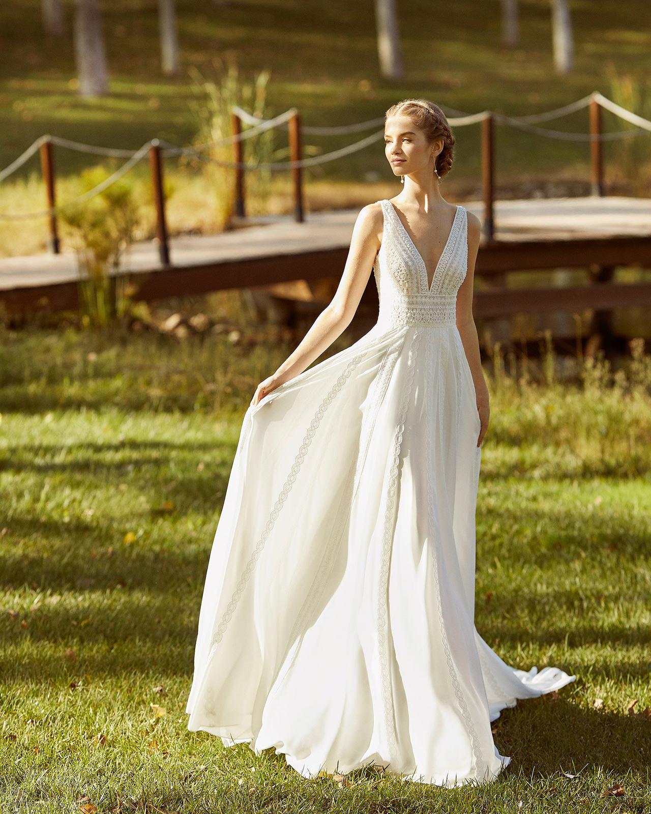 vestido de novia casamiento verano