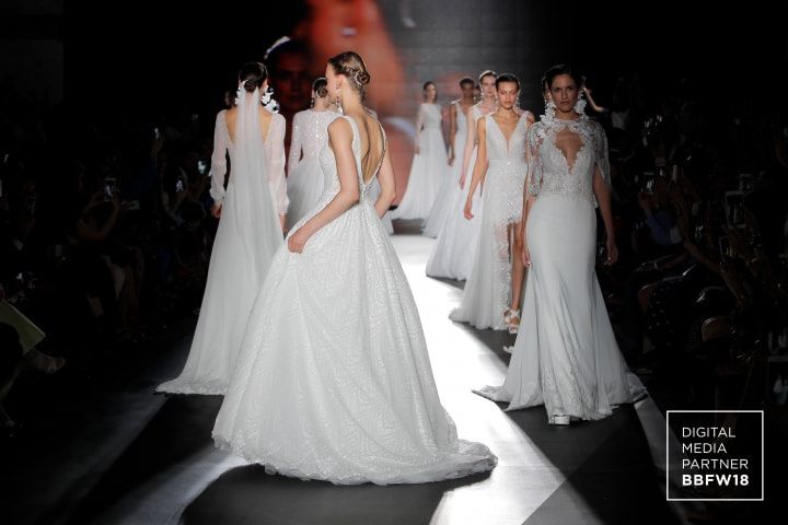 Vestidos de novia Rosa Clará 2019 en la Barcelona Bridal Fashion Week