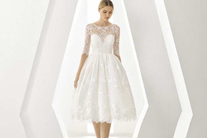 20 vestidos de novia cortos, una alternativa tan moderna como elegante