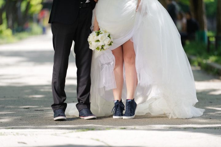 Segundo par de zapatos para la novia: ¡ponete cómoda!