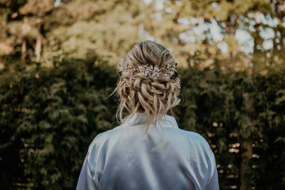 25 peinados recogidos para novia: encontrá el tuyo