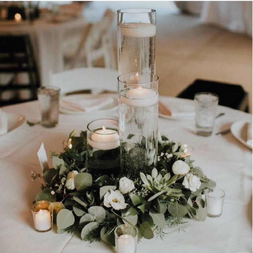 Ideas para montar un centro de mesa con velas y flores