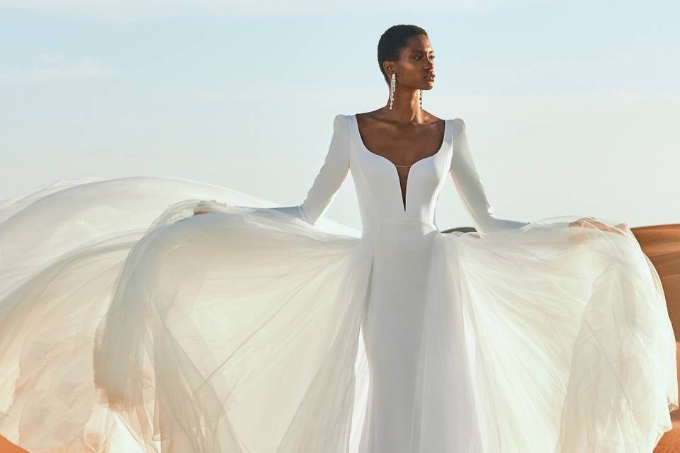 Vestidos de novia 2022: 100 modelos y lo mejor de las tendencias que se vienen