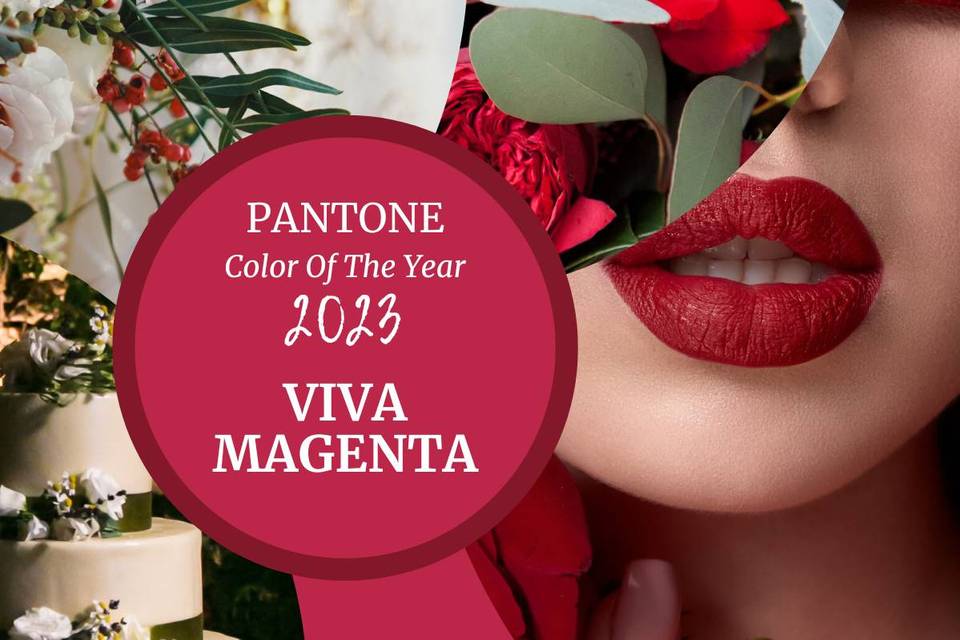 Viva Magenta: el color del año 2023 según Pantone y cómo sumarlo a su casamiento