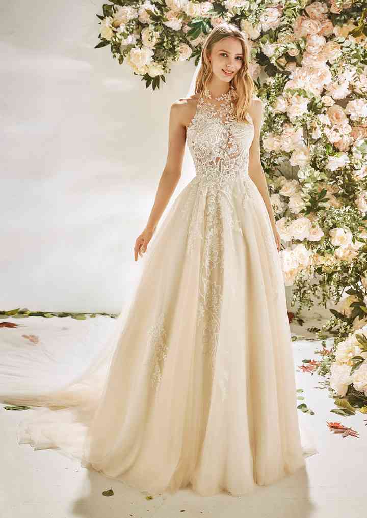 Vestidos De Novia Con Escote Halter