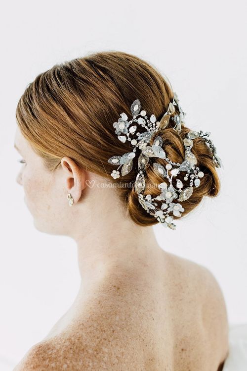 TAYLOR MOVABLE HEADPIECE, Maria Elena Headpieces