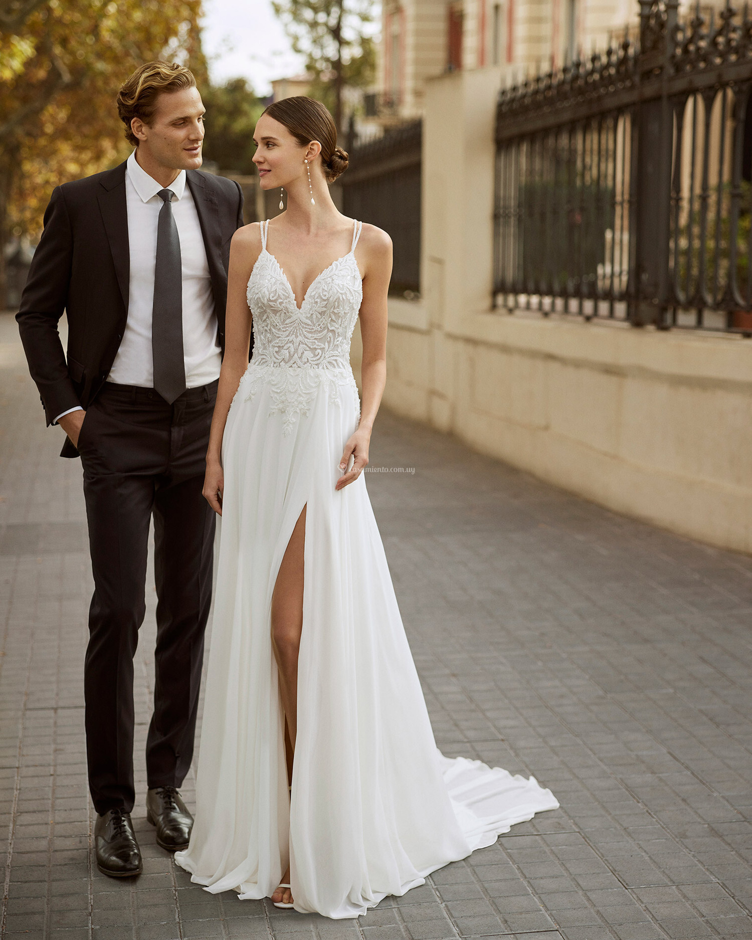 Vestidos De Novia De Aire Barcelona Aire Diamond Casamiento Uy