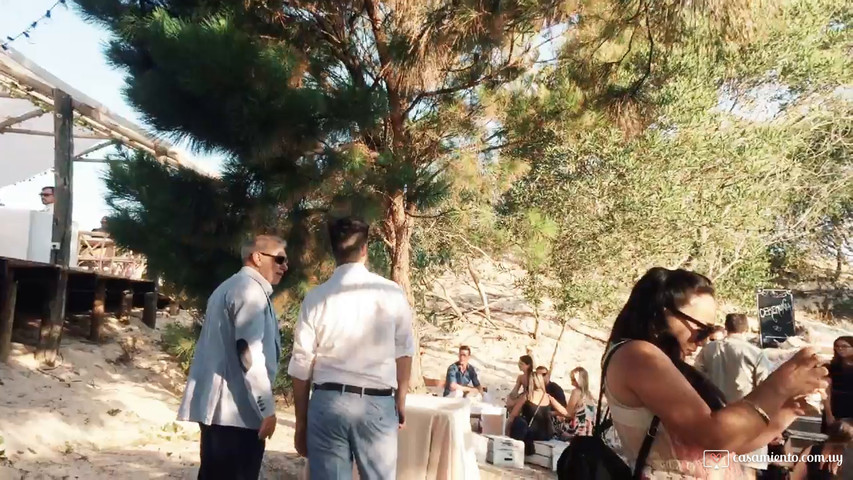 Boda super romántica en la playa 