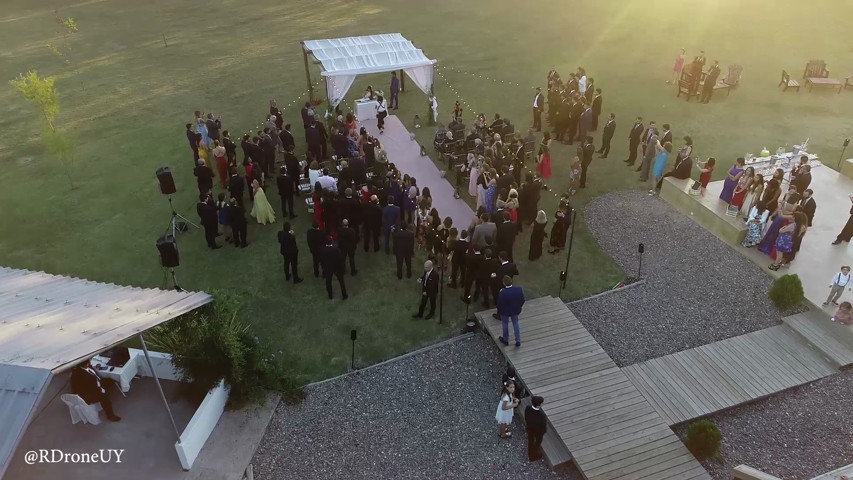 Boda desde nuestro drone 4K