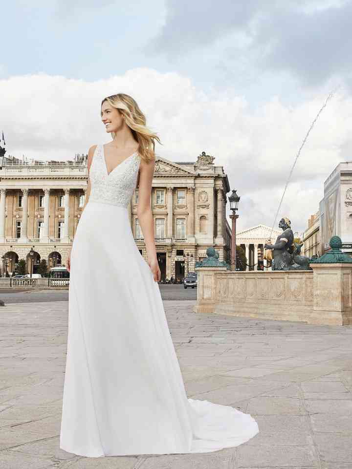 50 Vestidos De Novia Sencillos Naturalidad Para Tu Look