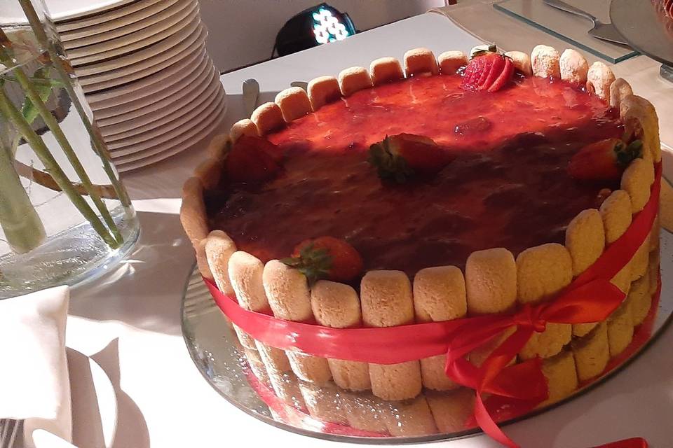 Bavarois de frutillas