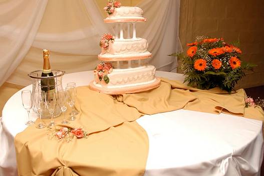Decoración de pasteles para bodas