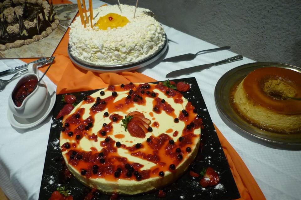 Mesa de postres