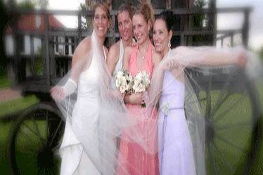 La novia y sus madrinas
