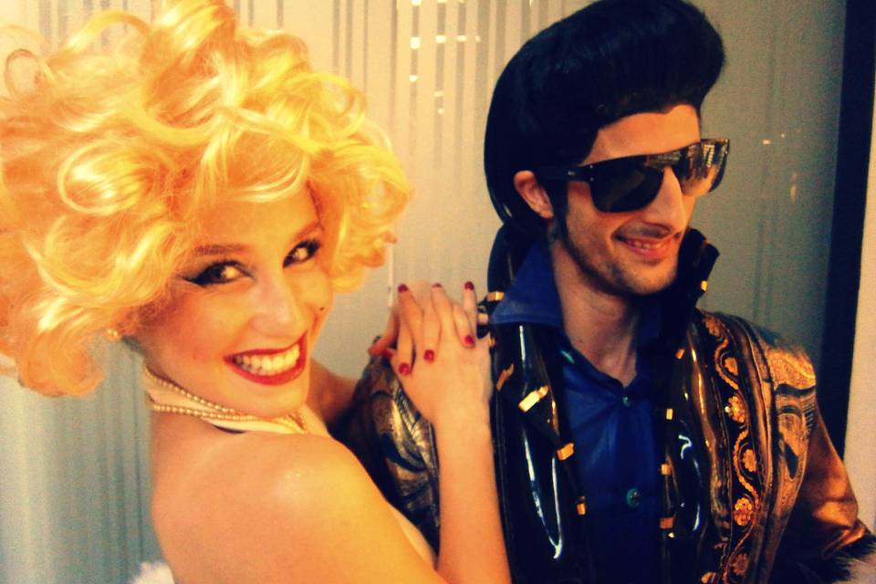 Marilyn y Elvis