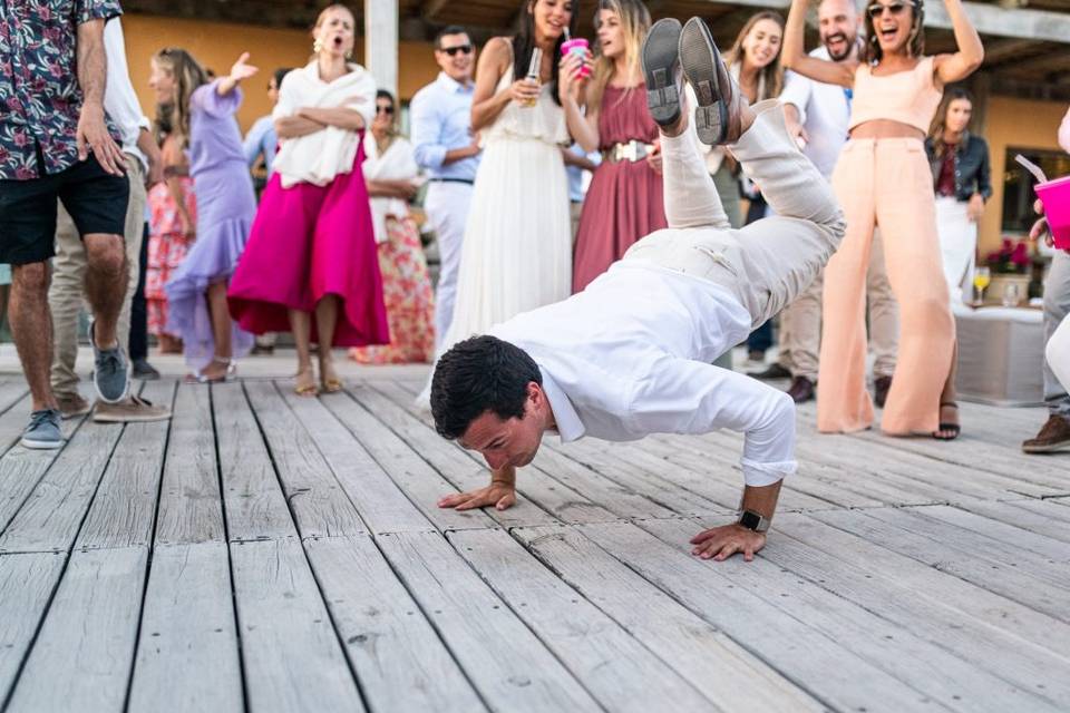 Novio en su boda