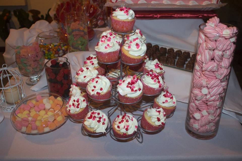 Cupcakes - mesa de dulces