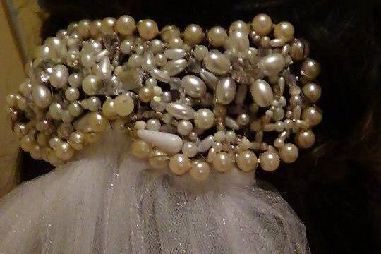 Variedad de perlas y brillo