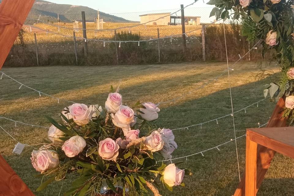 Ambientación con flores