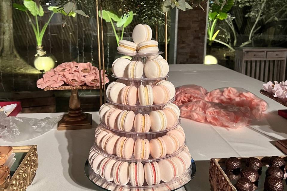 Torre de macarons