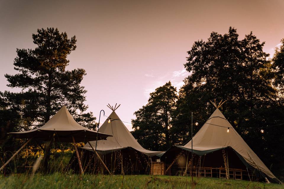 Mini tipi Carpas