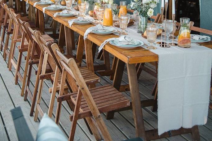 Setting de mesa espectacular