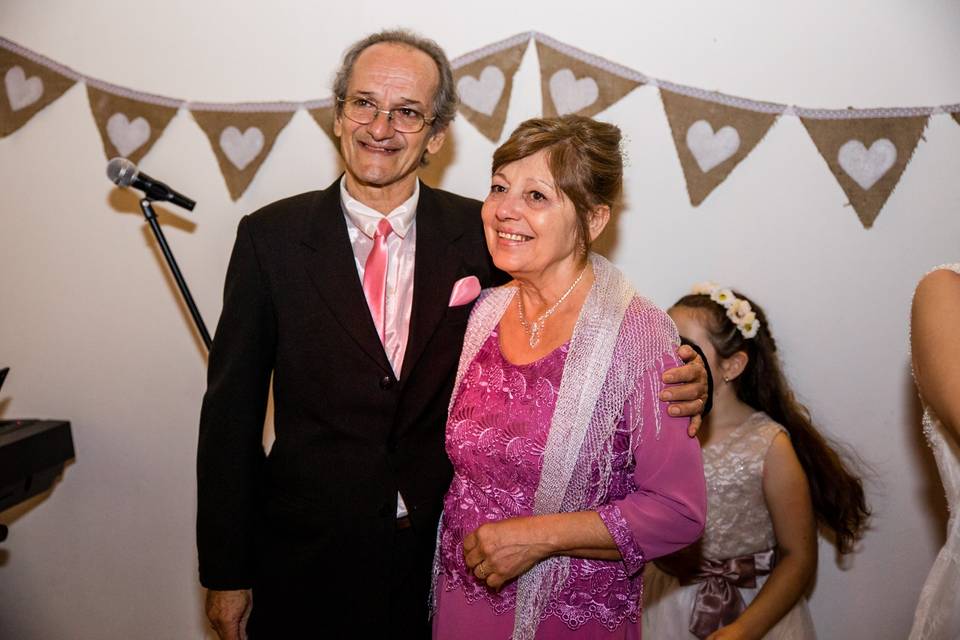 Los padres de la novia