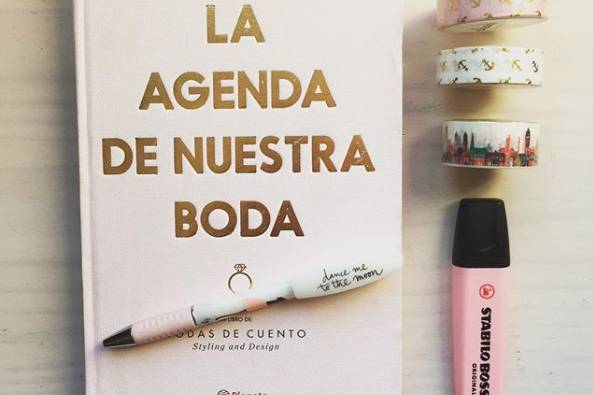 La agenda de la boda