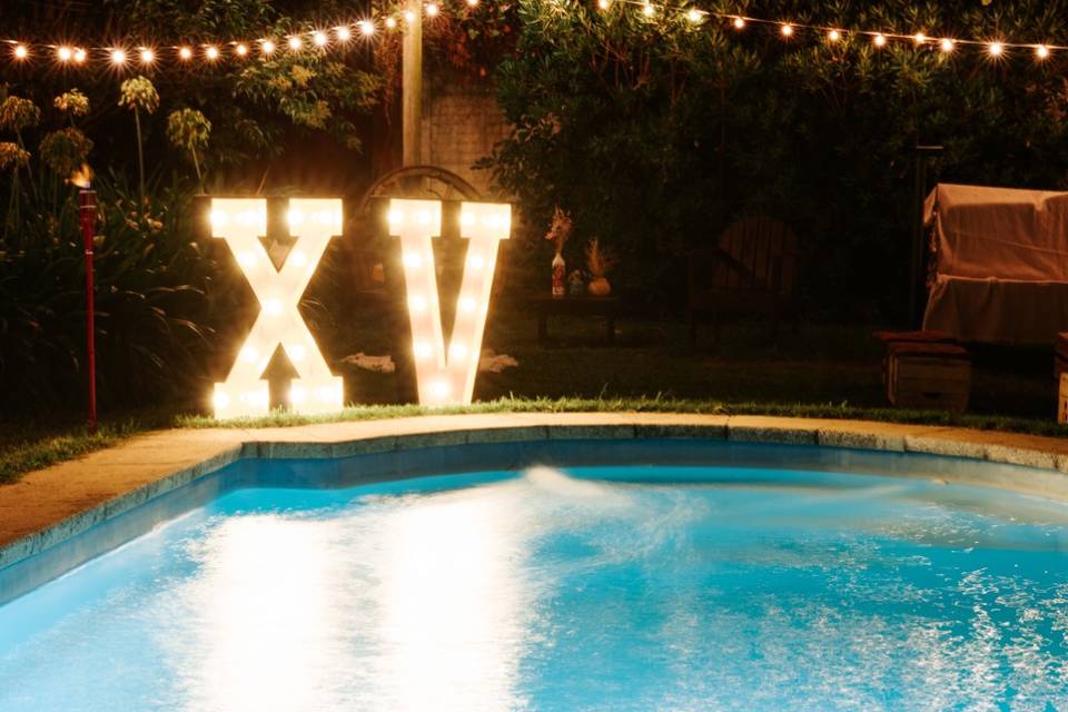 Letras led