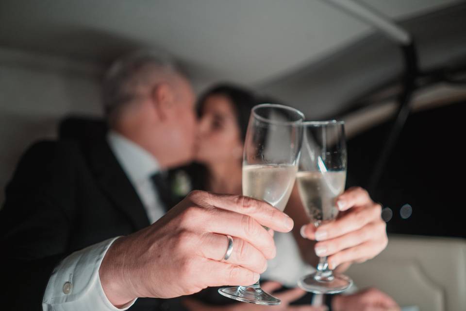 Champagne de cortesía